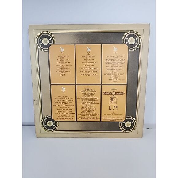 JAN & DEAN ANTHOLOGY ALBUM GREATEST HITS 1ST PRESS PROMO DBL LP DEADMAN'S CURVE - Picture 6 of 8